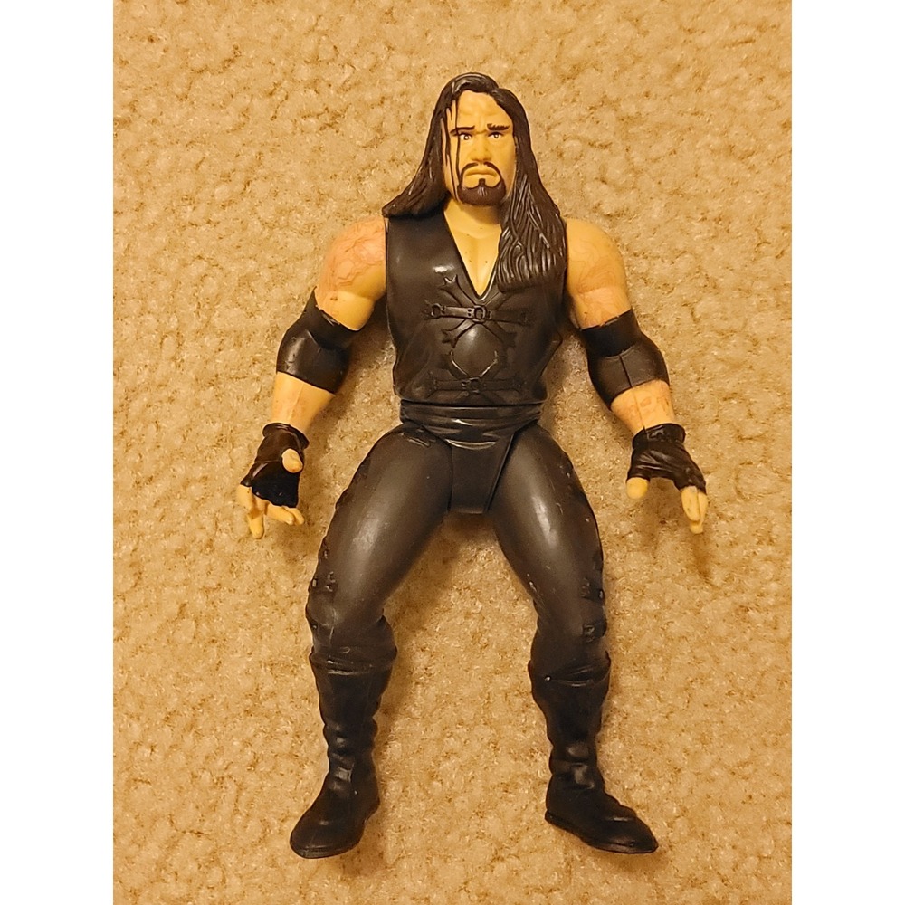 1998 WWE Jakks PACIFIC MATTEL THE UNDERTAKER UNDER TAKER RUBBER LIMBS 6" Titan
